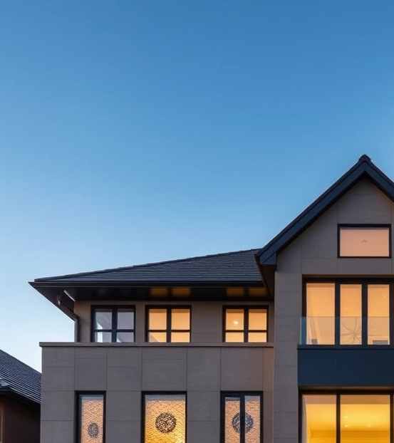 Residential property exterior under review